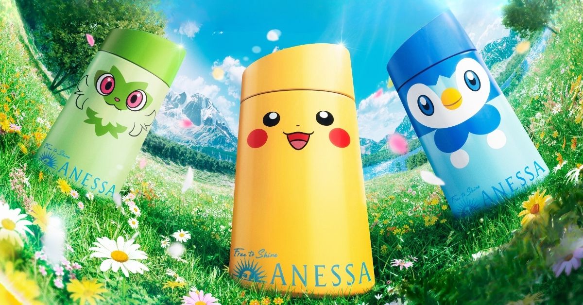 ANESSA x Pokémon Is Back—And There's a Pop-Up at Bugis Junction You’ll Want to Catch