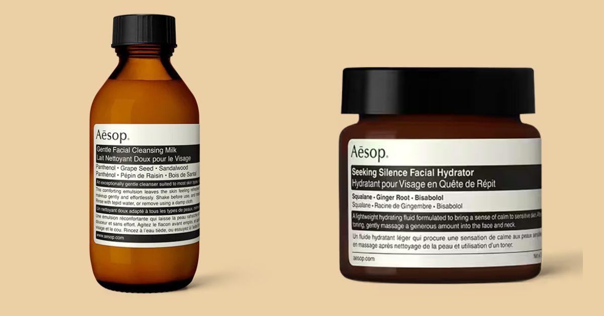 Aesop -&nbsp;Gentle Facial Cleansing Milk and&nbsp;Seeking Silence Facial Hydrator