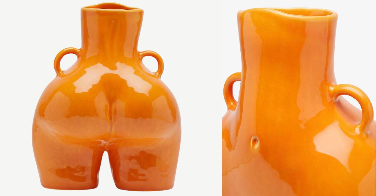 Anissa Kermiche Love Handles Ceramic Vase&nbsp;- Statement Home Decor
