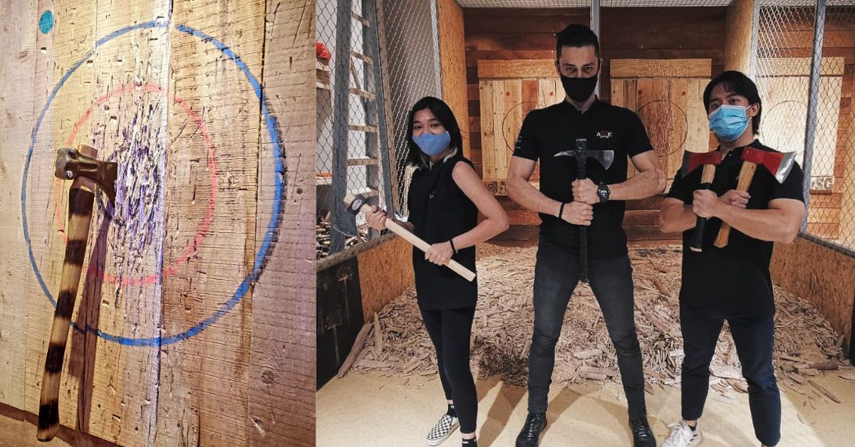 Axe Factor - staff outing ideas
