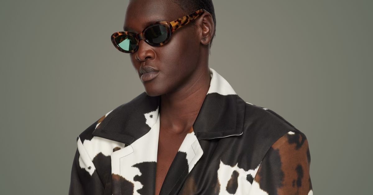 Dries Van Noten Tortoiseshell Oval Sunglasses