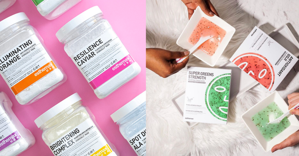 best face mask - esthemax hydrojelly mask