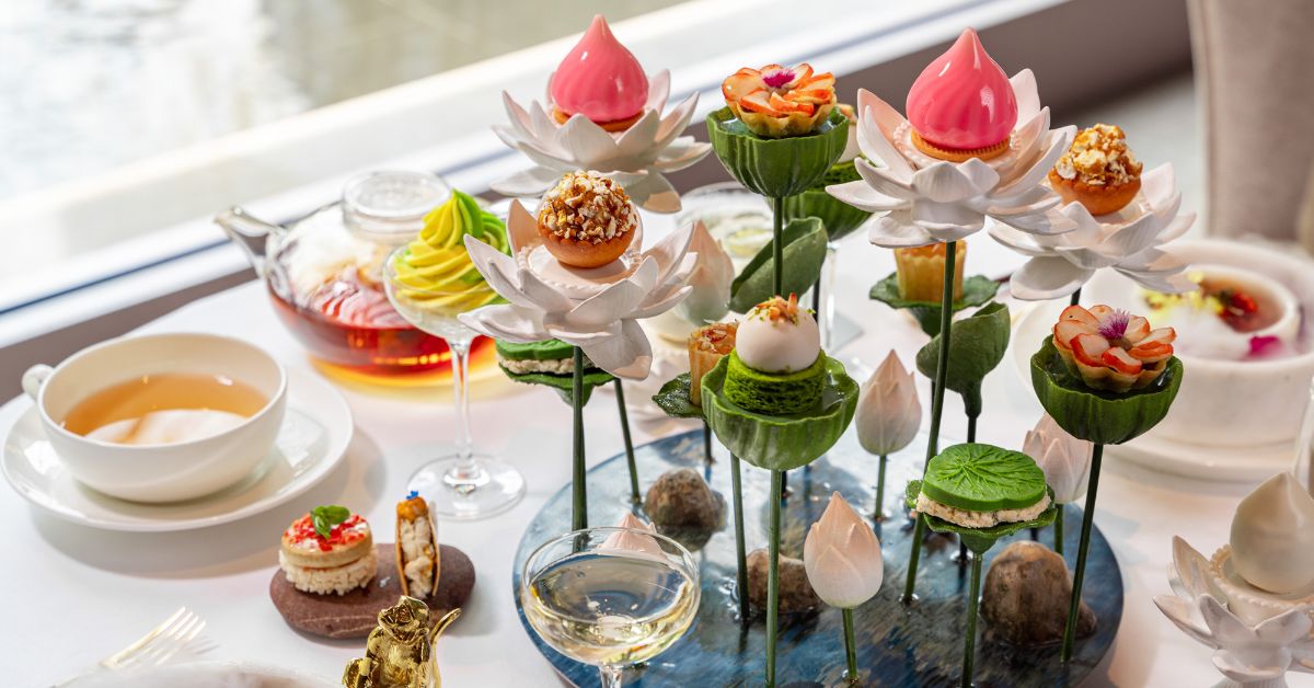 Four Seasons Hotel– Exclusive “White Lotus” Afternoon Tea Takes You On A Cinematic Journey