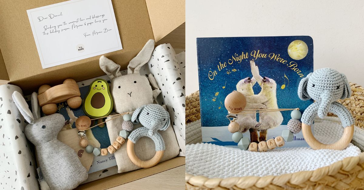 HEY MOMO baby shower gift sets