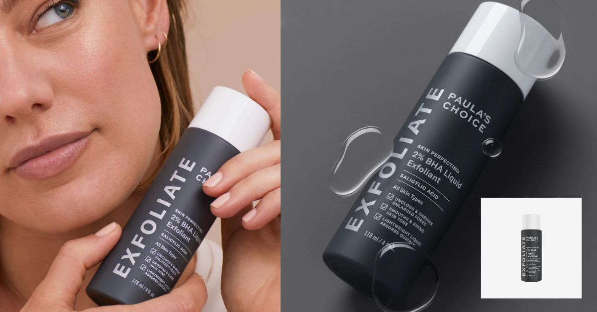 Paula's Choice - For Gentle Cleansing with the SKIN PERFECTING 2% BHA Liquid Exfoliant