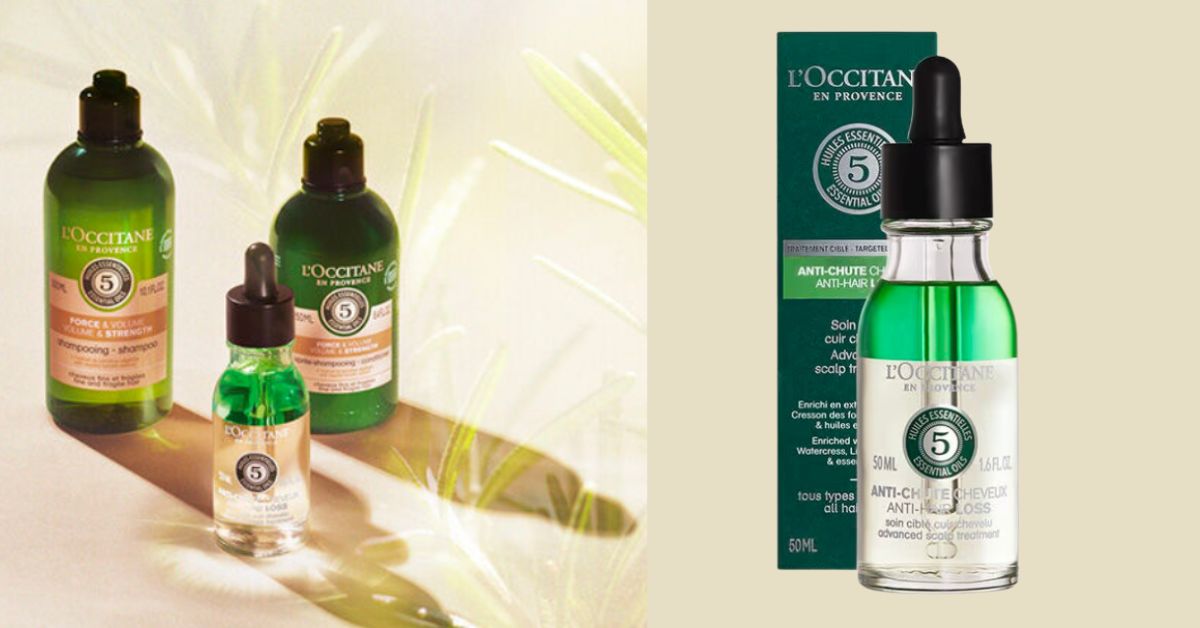 L’Occitane Anti-Hair Loss Treatment - Sustainable Hair Loss Treatment 