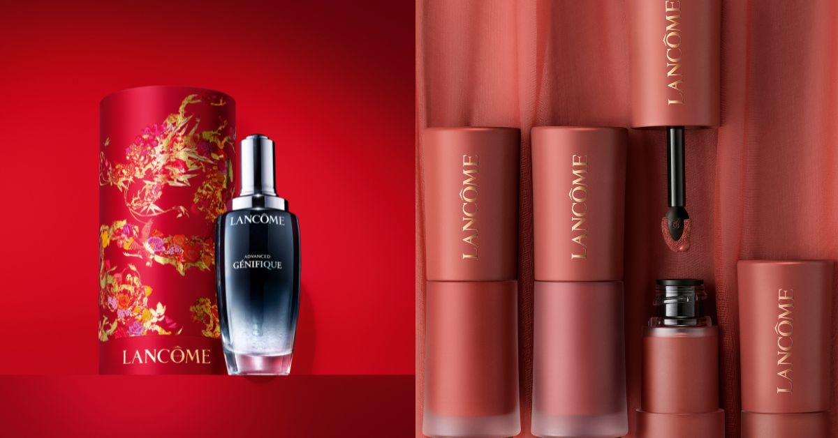 Lancome -&nbsp; Chinese New Year Advanced Génifique Serum and L'Absolu Rouge Intimatte Liquid