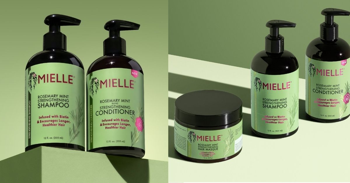 Mielle Rosemary Mint Strengthening Shampoo – Anti Hair Loss Shampoo With A Cult Favourite Ingredient