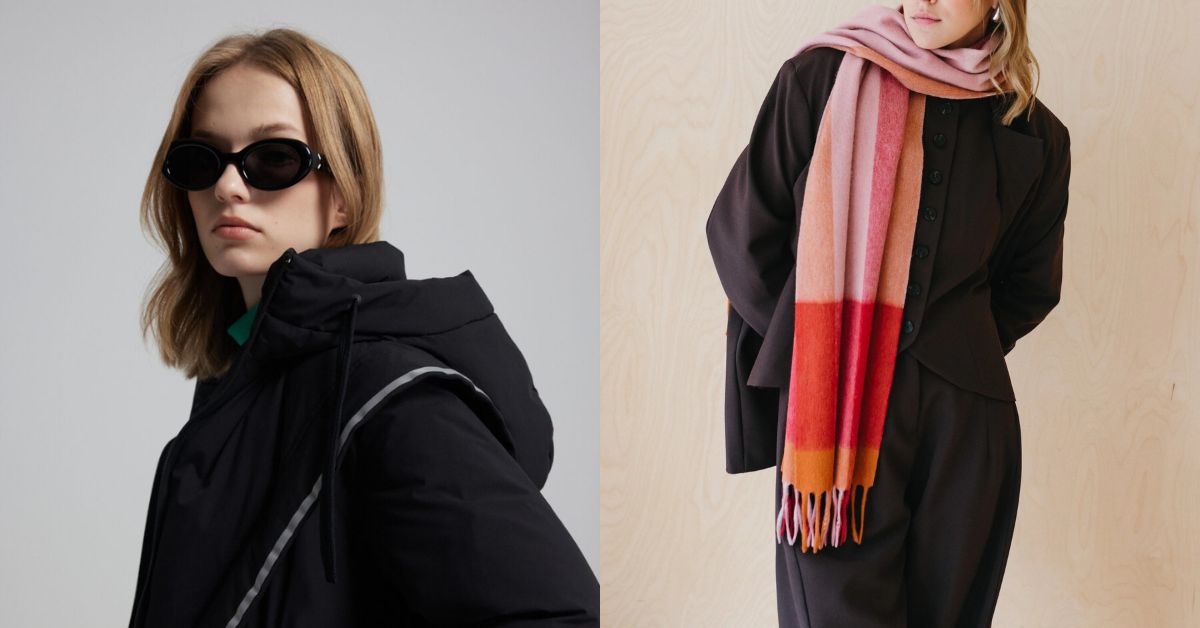 Oversized Silhouettes Add Interest To Your Winter Look&nbsp;(Image credit: Winter Time, Tartan Blanket Co.)