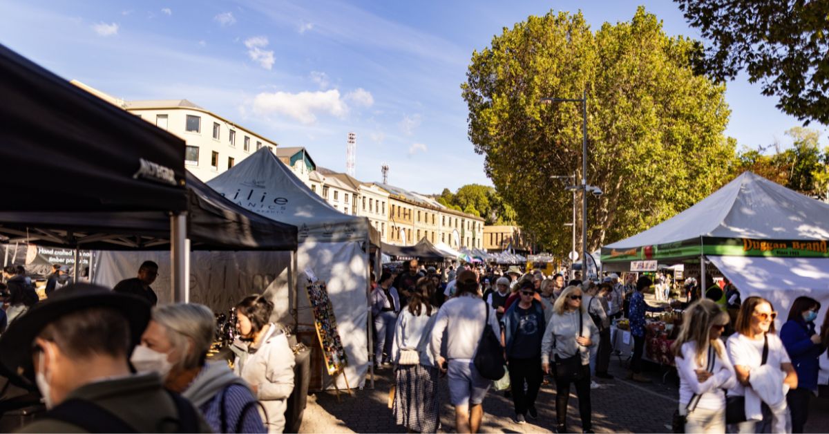 Salamanca Market - tasmania weekend market