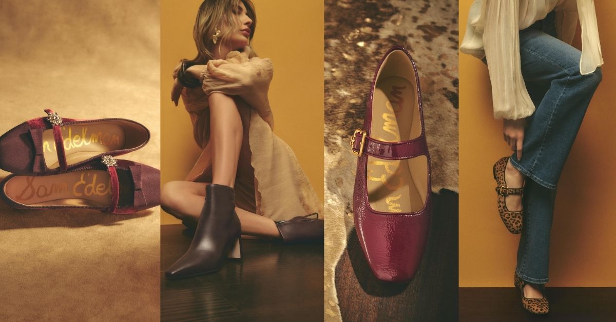 Sam Edelman’s AW25 collection of shoes