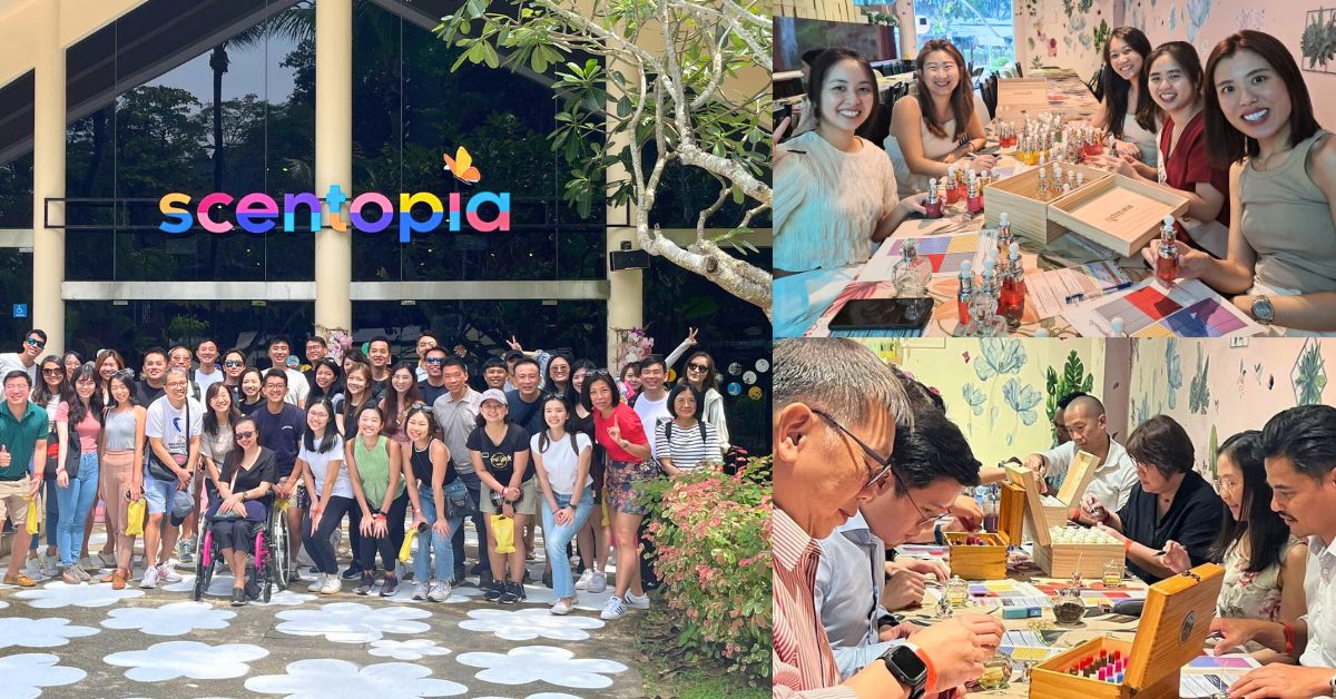 Scentopia Sentosa - Best corporate team building workshops