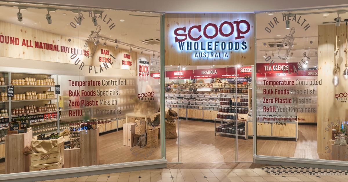 Scoop Whole Foods – This Sustainable Supermarket Carries House-made Nut Butters and Superfood Mixes