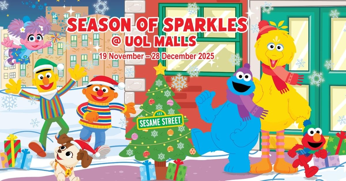 Sesame Street Christmas at UOL Malls – Musicals, Snowfall and Festive Carnivals