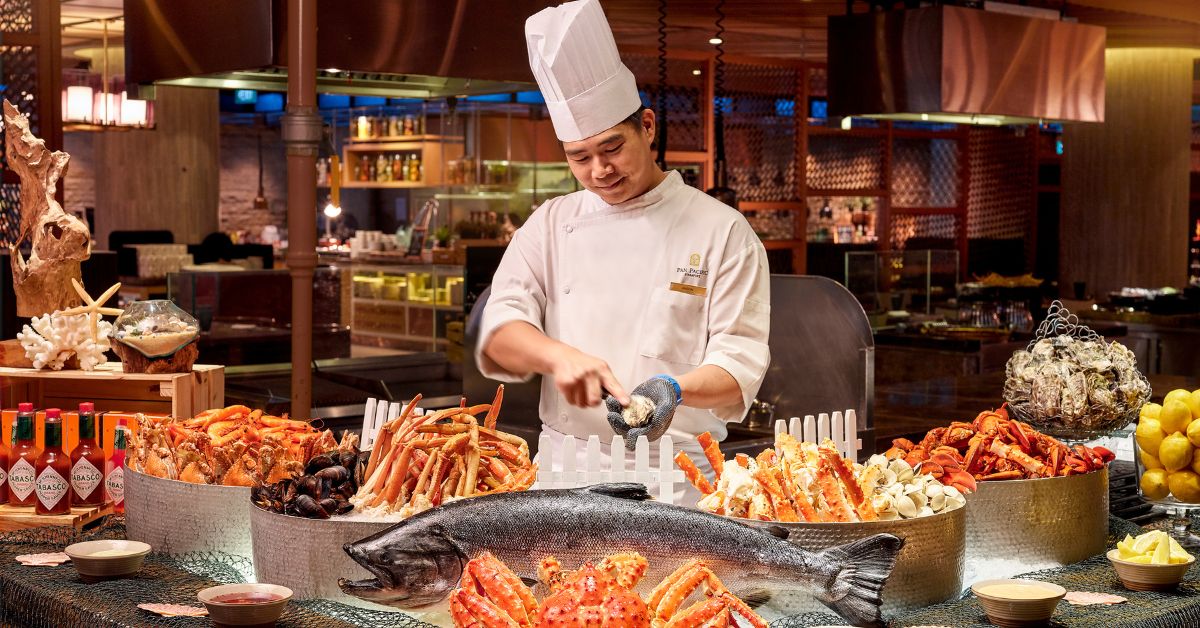 Sunday Brunch at Edge, Pan Pacific Singapore