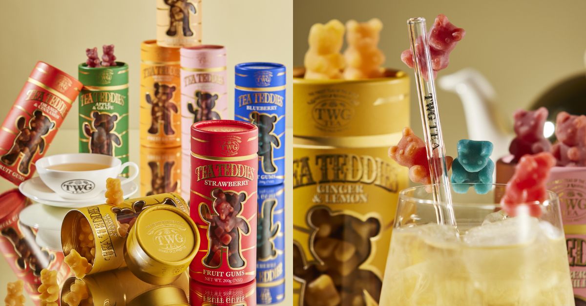 TWG Tea Teddies - Adorable Tea-Infused Fruit Gums for A Yummy 