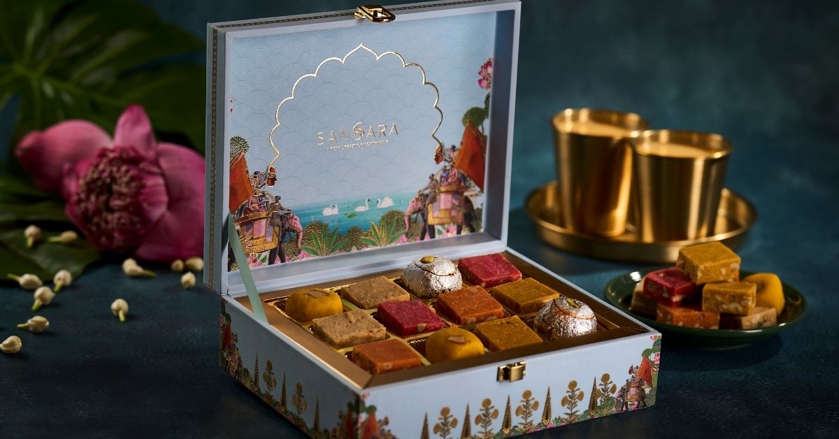 The Gift of Sweet Traditions:&nbsp; Diwali Mithai Box by SanSara&nbsp;