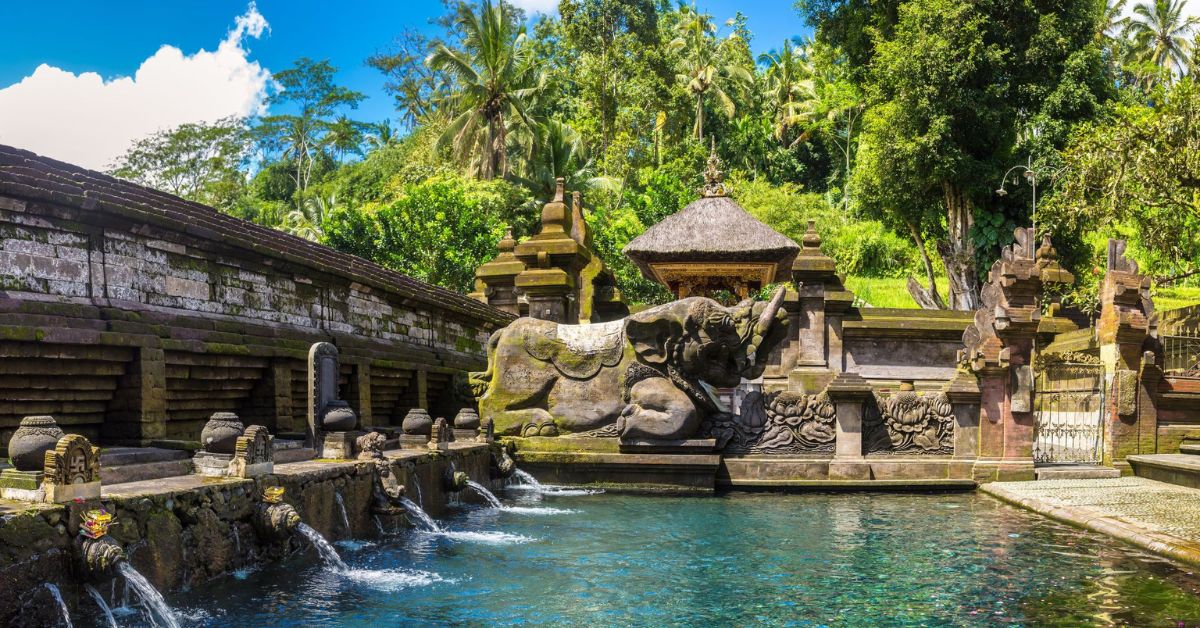 Tirta Empul Holy Water Temple in Ubud
