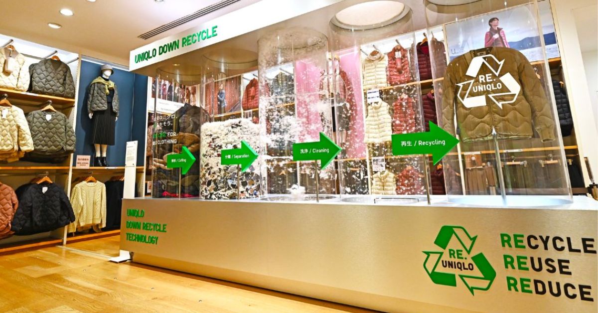 UNIQLO All-Product Recycling Initiative&nbsp; - Used UNIQLO Clothes Recycling Programme For A Good Cause 