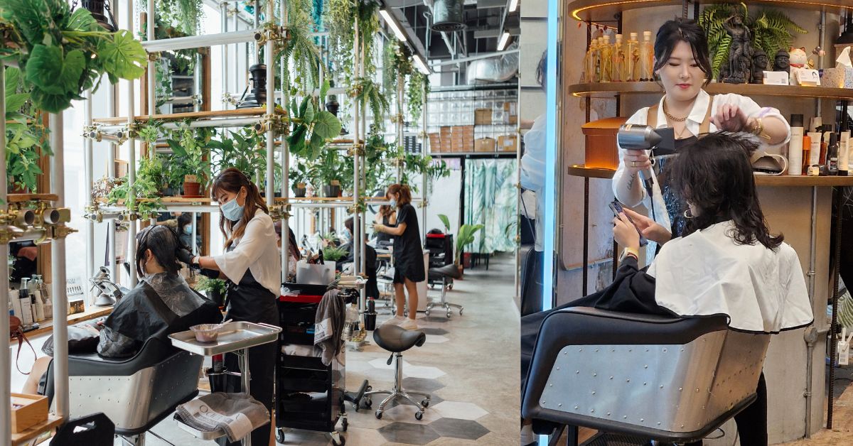 Walking On Sunshine – best Korean style Haircut Singapore