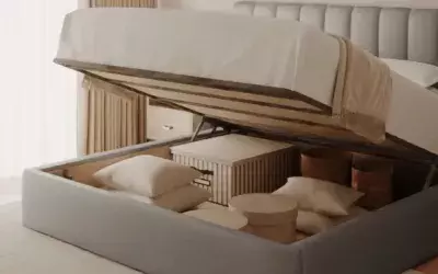 storage bed frame