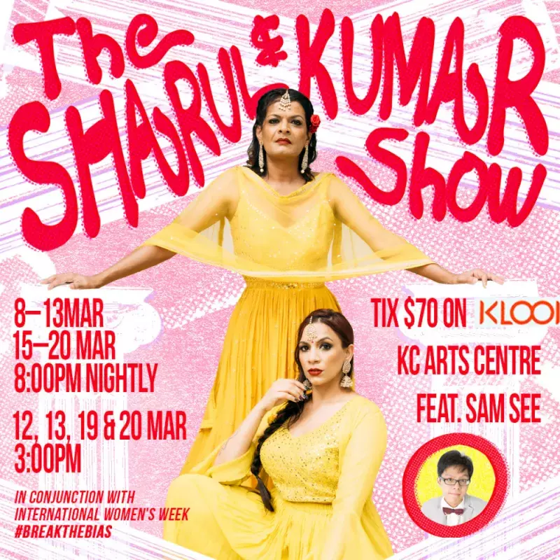 Local Comedy Icons Sharul & Kumar are Performing Live Stand-Up in March!