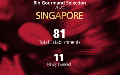 New Bib Gourmand Selection 2024 singapore