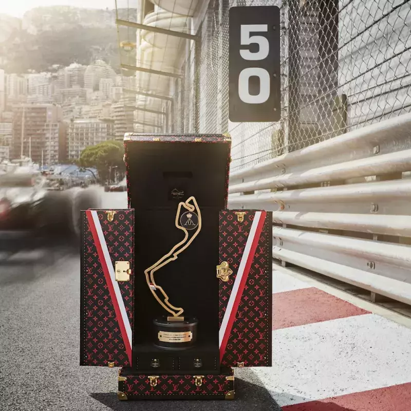 The Winner of Formula 1 Grand Prix de Monaco™ will get an Unprecedented Louis Vuitton Trophy Travel Case