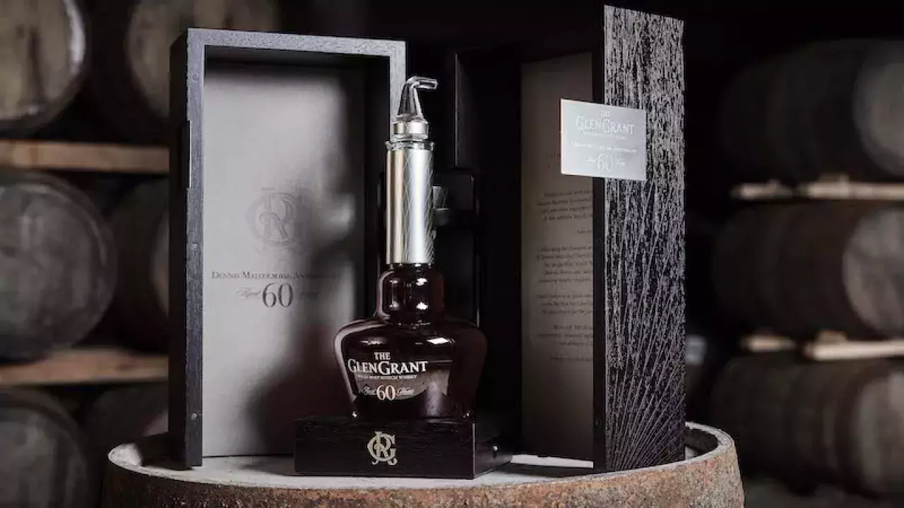$39,888 Glen Grant Limited Edition 60 Year Old Single Malt Scotch Whisky Launches in Singapore