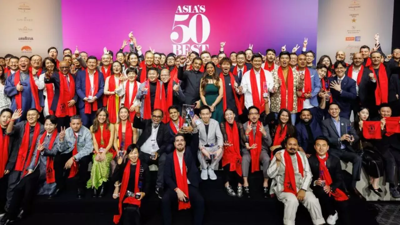 Asia's 50 Best restaurants 2025 award