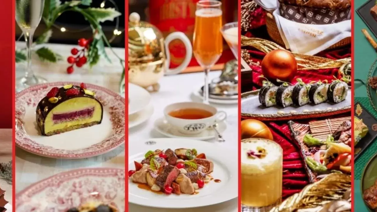Best Christmas Dinners and Festive Buffets in Singapore 2025
