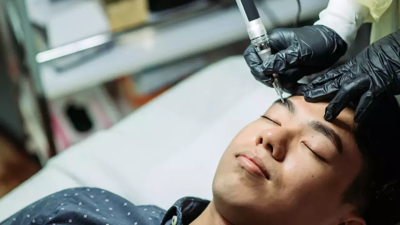 Men's Eyebrow Embroidery Singapore