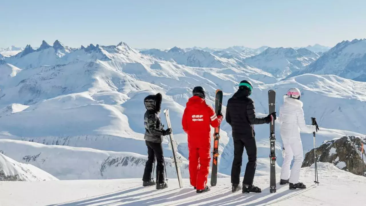 family ski holiday from singapore - club med alpe d'huez france