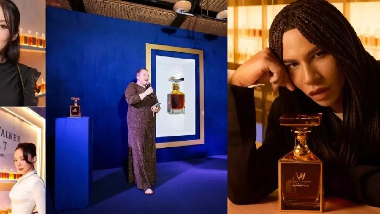 Johnnie Walker and Olivier Rousteing  ‘The Couture Blend’