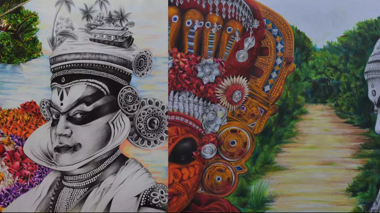 Indian Heritage Centre Singapore Showcases Artworks by NPS International School Students